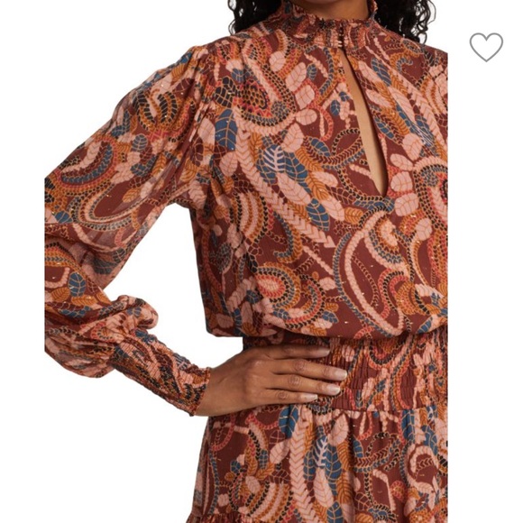 13. A.L.C. Silvie abstract-print mini dress - Picture 3 of 16